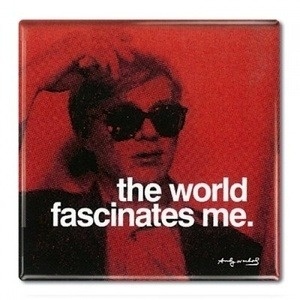 IMÁN A. Warhol - The world fascinates me
