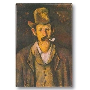 IMÁN Cezanne - Man with a Pipe