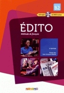 ÉDITO B2 Livre de l'élève + DVD+ CD