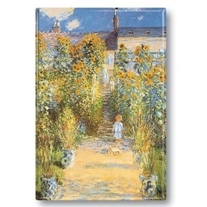 IMÁN Monet - The Artist's Garden at Vetheuil