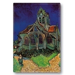 IMÁN Van Gogh - Church at Auvers