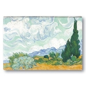 IMÁN Van Gogh - Wheatfield with Cypresses