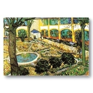 IMÁN Van Gogh - Le Jardin de la maison de sante a Arles