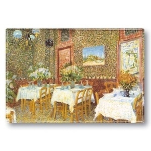 IMÁN Van Gogh - Interior of a Restaurant