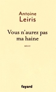 Vous n'aurez pas ma haine