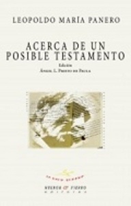 Acerca de un posible testamento