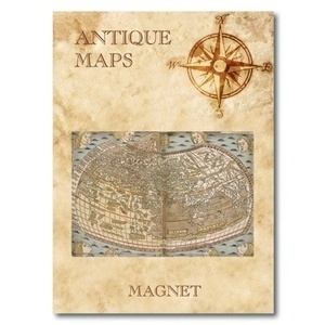 IMÁN Antique Maps - Ptolemy's World Map