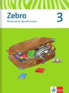 Zebra 3. Schuljahr, Wissensbuch Sprache / Lesen