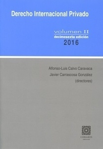 Derecho Internacional Privado - volumen II