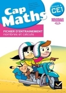 Cap Maths Cycle 2 CE1- Pack en 2 volumes: Cahier grandeurs et mesures, espace et géométrie ; Fichier d'entraîn