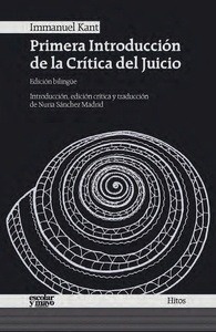 Primera introducción de la Crítica del Juicio