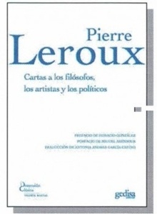 Cartas a los filósofos, los artistas y los políticos