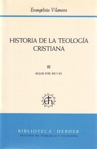 Historia de la teología cristiana III