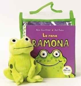 Pack La Rana Ramona+muñeco