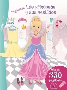 Pegatinas - Las princesas y sus vestisos