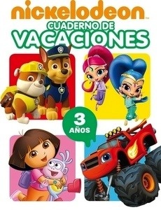 Cuaderno de vacaciones Nickelodeon. 3 años