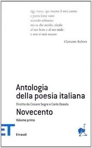 Antologia della poesia italiana. Novecento. Vol. 8/1