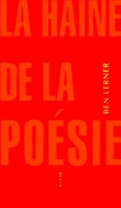 La Haine de la poesie