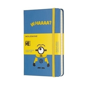 Moleskine Cuaderno edición limitada Minions - P - Rayas Azul