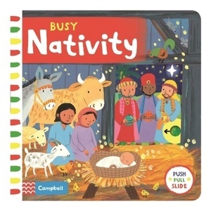 Busy Nativity   board book