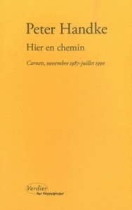 Hier en chemin - Carnets, novembre 1987-juillet 1990