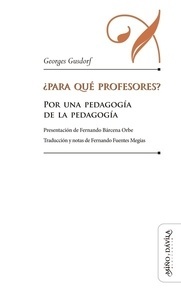 ¿Para qué profesores?