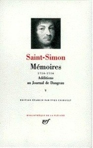 Mémoires 1714-1716, Additions au journal de Dangeau, Tome V