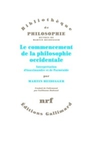 Le commencement de la philosophie occidentale