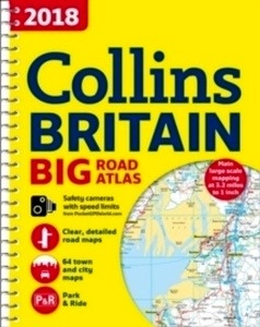 2018 Collins Big Road Atlas Britain