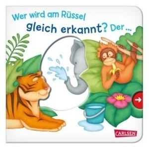 Wer wird am Rüssel gleich erkannt? Der ... Elefant!