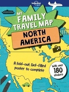 My Family Travel Map - North America