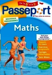 Passeport Maths de la 6e à la 5e