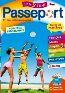 Passeport Toutes les matières de la 5e à la 4e