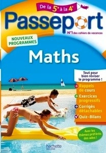 Passeport Maths de la 5e à la 4e