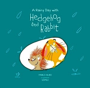 A rainy day with Hedgehog and Rabbit