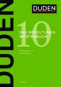 Duden. Bedeutungswörterbuch