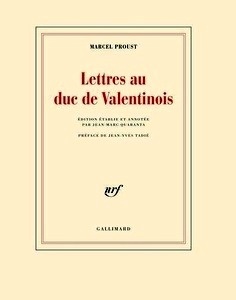 Lettres au duc de Valentinois