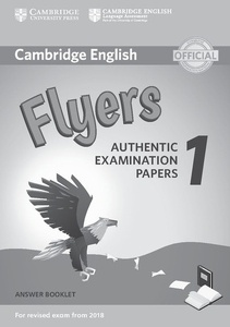 Young Learners 1 for Revised Exam from 2018 Flyers Answer Booklet