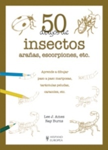 50 dibujos de insectos