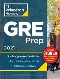 Princeton Review GRE Prep, 2021