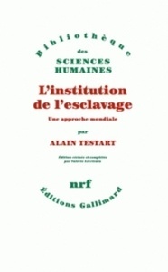 L'institution de l'esclavage