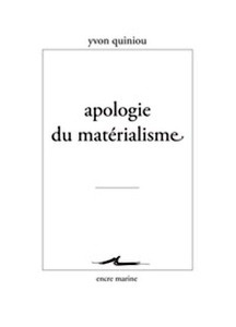 Apologie du materialisme