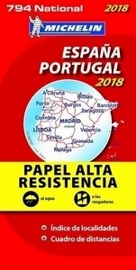 Mapa National España - Portugal "Alta Resistencia"