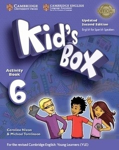 Kid's Box Level 6 Activity Book with CD ROM and My Home Booklet Updated English for Spanish Speakers 2nd Edition