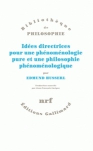 Idées directrices pour une phenomenologie pure et une philosophie phenomenologique