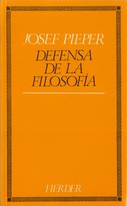 Defensa de la filosofía