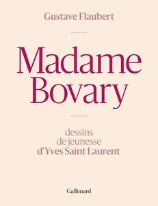 Madame Bovary, dessins de jeunesse d'Yves Saint Laurent