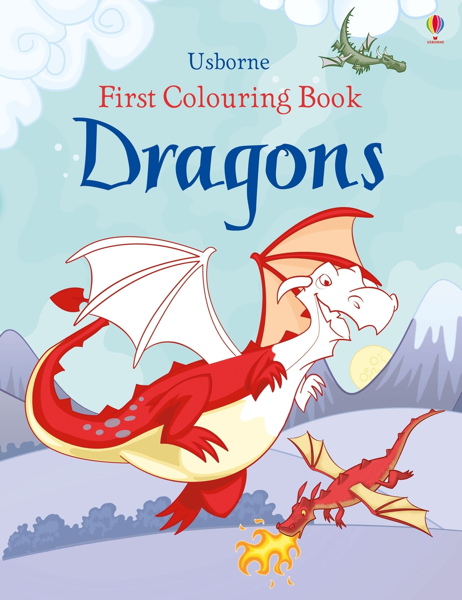 First Colouring Book Dragons