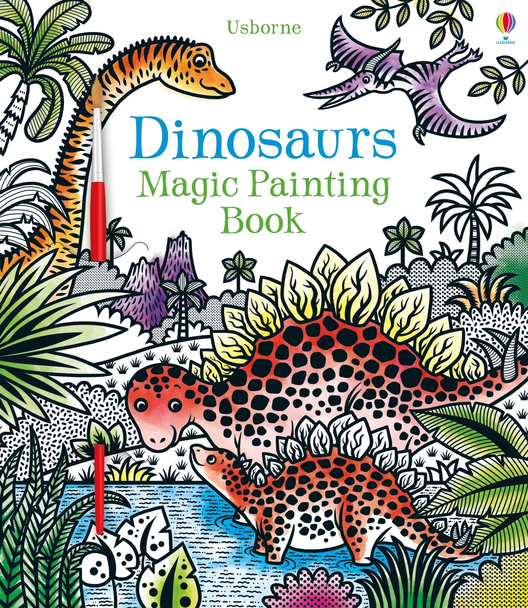 Dinosaurs Magic Painting Book