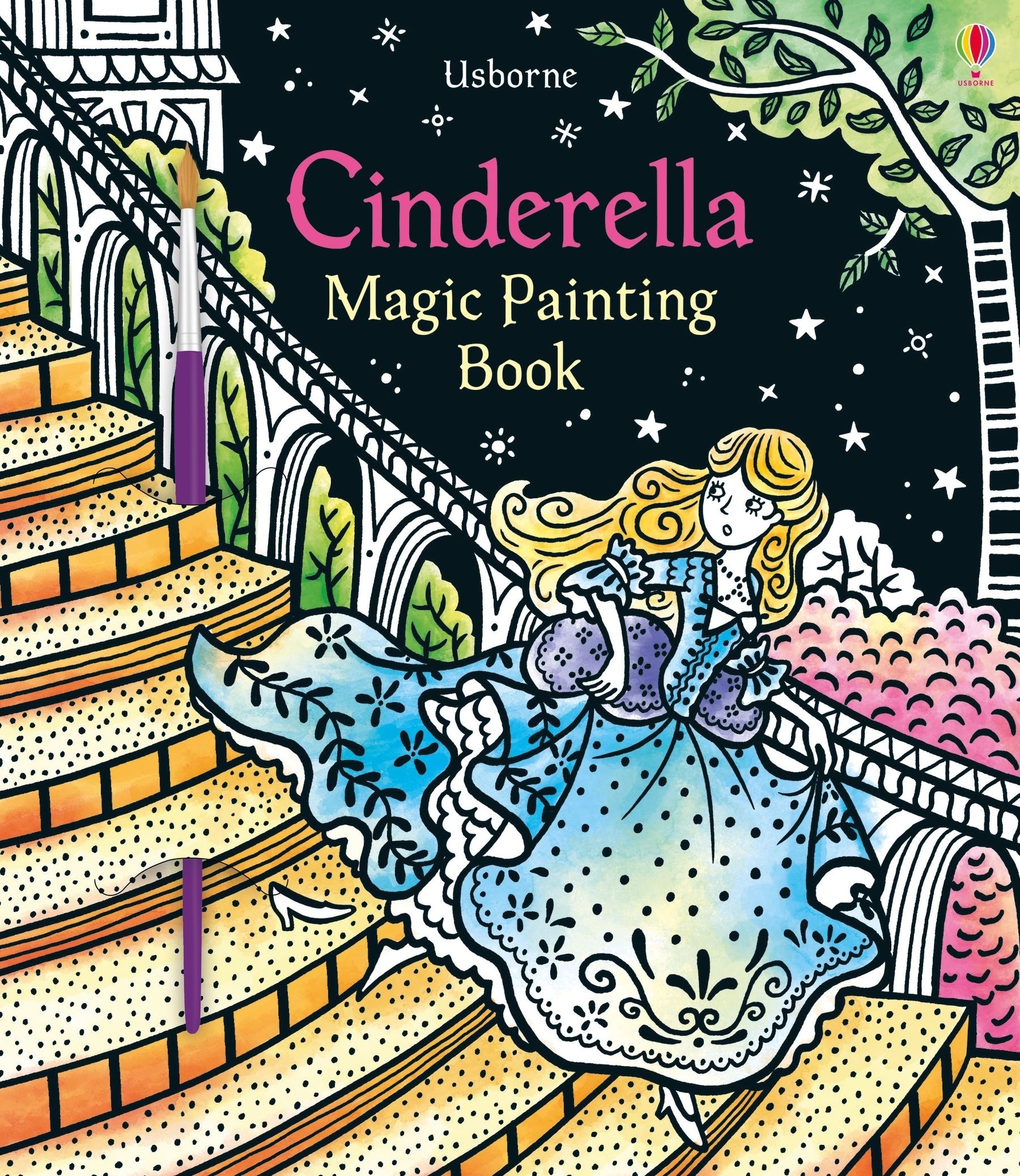 Cinderella Magic Painting Book